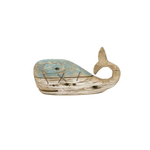 BALENA IN LEGNO 22X6X12.5CM LT